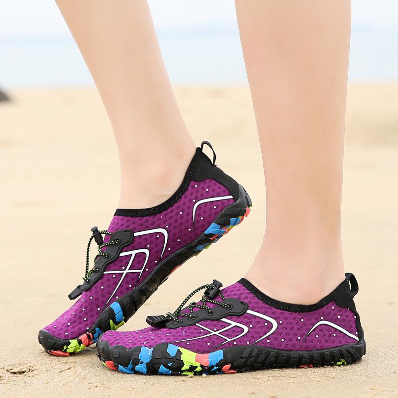 Quick Dry Wading Aqua Shoes Unisex Light Breathable Water Sneakers Non Slip Outdoor Shoes for Swimming Surfing Fishing