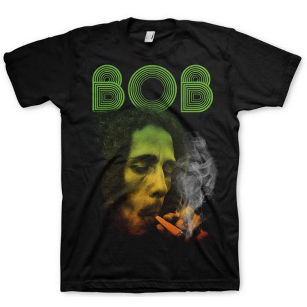 Bob Marley and the Wailers Smokin' Da Erb Official Mens Unisex T-Shirt-