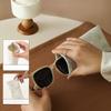 Glasses Storage Bag Portable Sunglasses Bag Automatic Closing Retro Chinese Style Printed Glasses Case