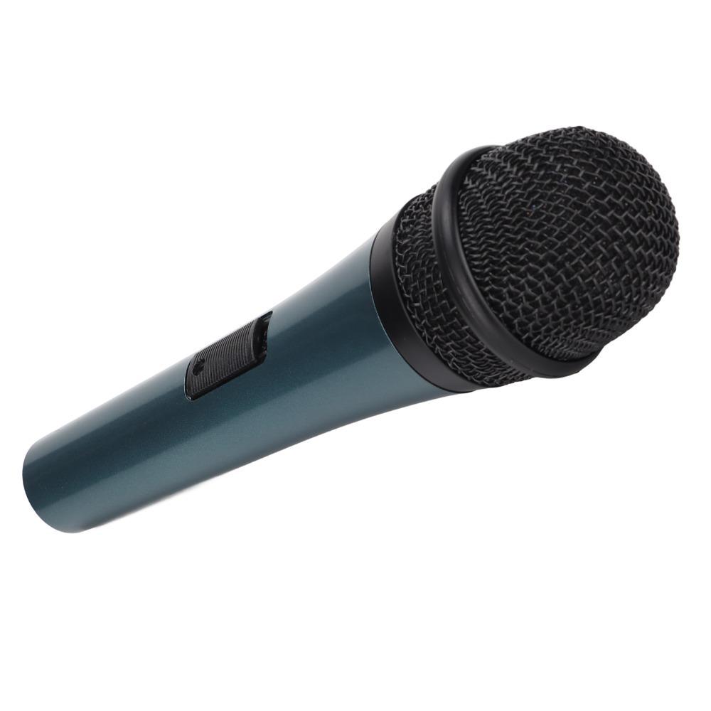 Noise Reduction Handheld Microphone with 6.35mm XLR 3m Cable Wired Microphone Studio Recording