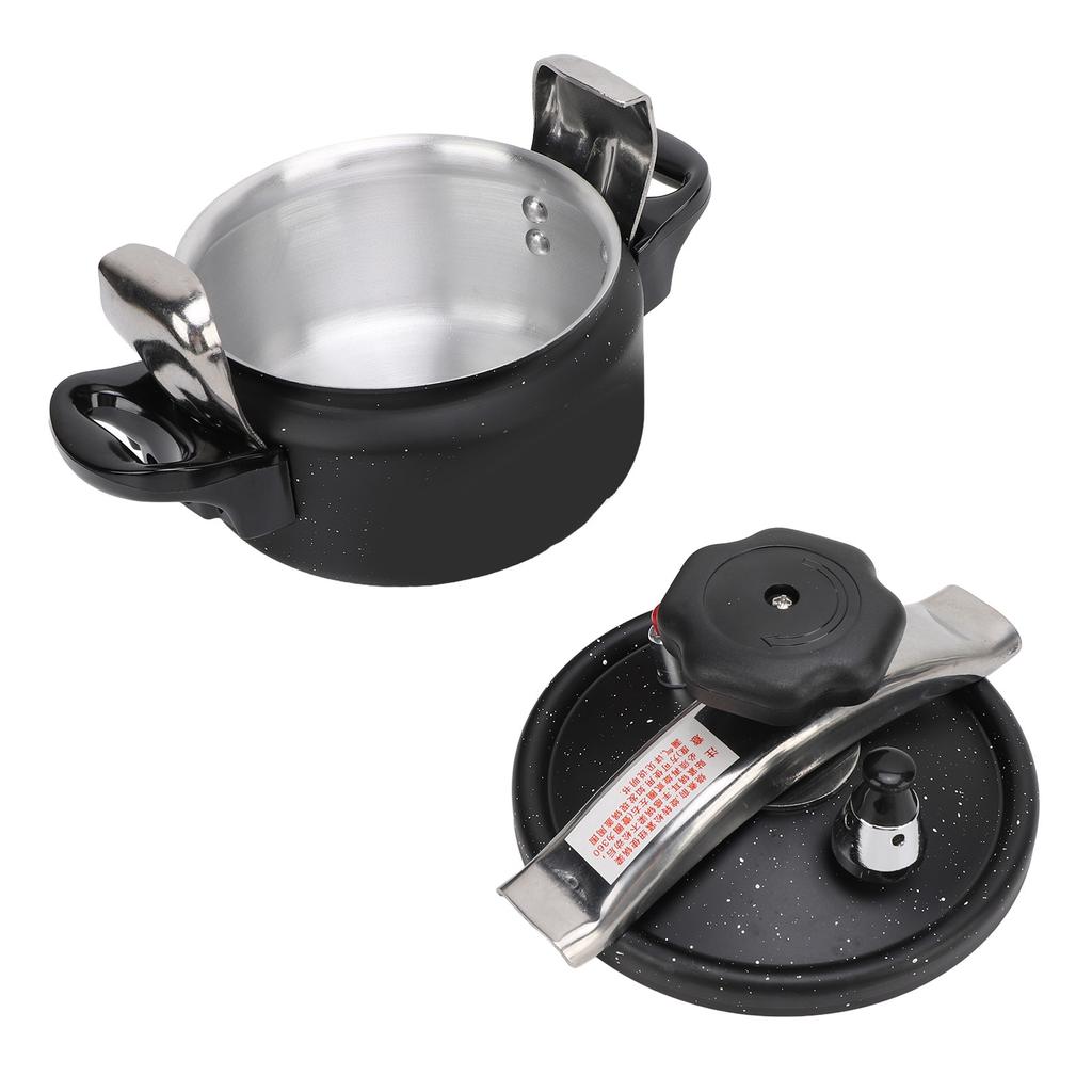 Pressure Cooker Aluminum Alloy Explosion Proof Large Capacity Compound Bottom Pressure Canner for Gas Stove Induction