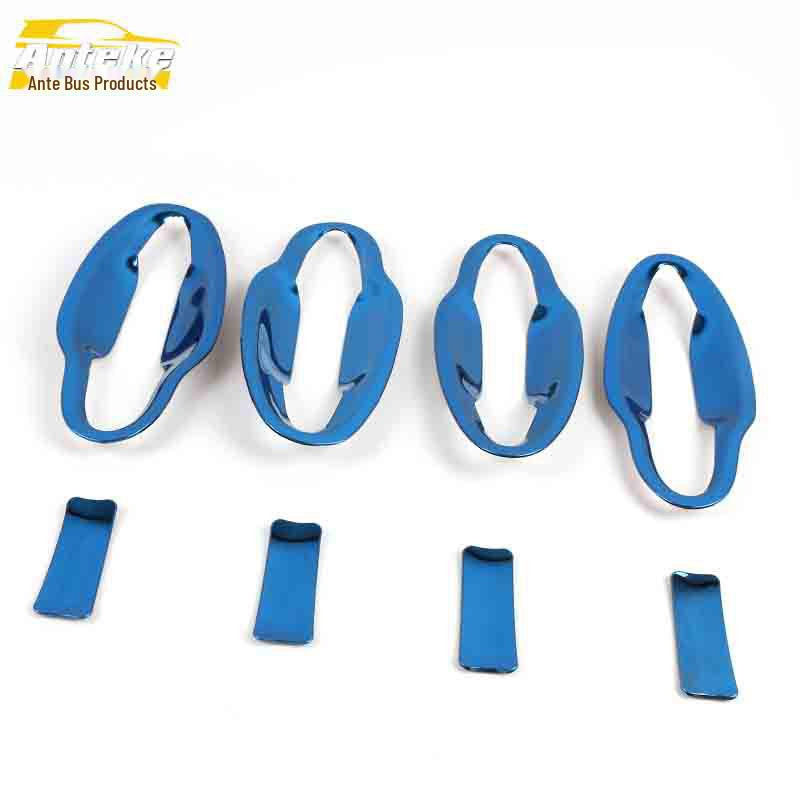 Dekorativní rámeček na misku dveří Tiggo 5X: Nerezový kryt proti poškrábání s flitry a doplňky