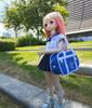 Doll Bag, School Bag, BJD Uniform Bag (Blue)