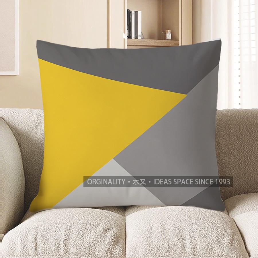 Home Decor Geometric Black &amp; White Pattern Throw Pillow Pattern Cushion Cover Suitable For Sofa Bedroom Car Pillow Cover