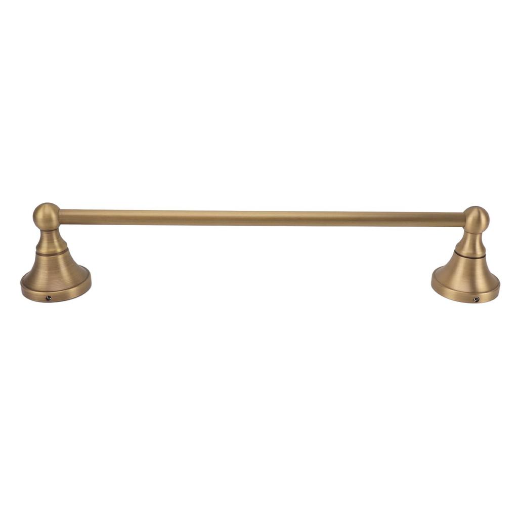 Towel Bar European Style Retro Shower Towel Rack Wall Mounted Copper Towel Rail Holder for Bathroom