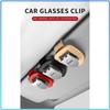 Auto Sun Visor Glasses Box Sunglasses Clip Card Ticket Holder Stand sticker For Volvo XC90 XC60 XC70 XC40 V90 V60 V40 C70 C30 S80