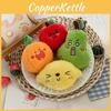 Mini Watermelon Cherry Fruit Plush Doll Keyring Girls Gifts Bag Pendant Decor