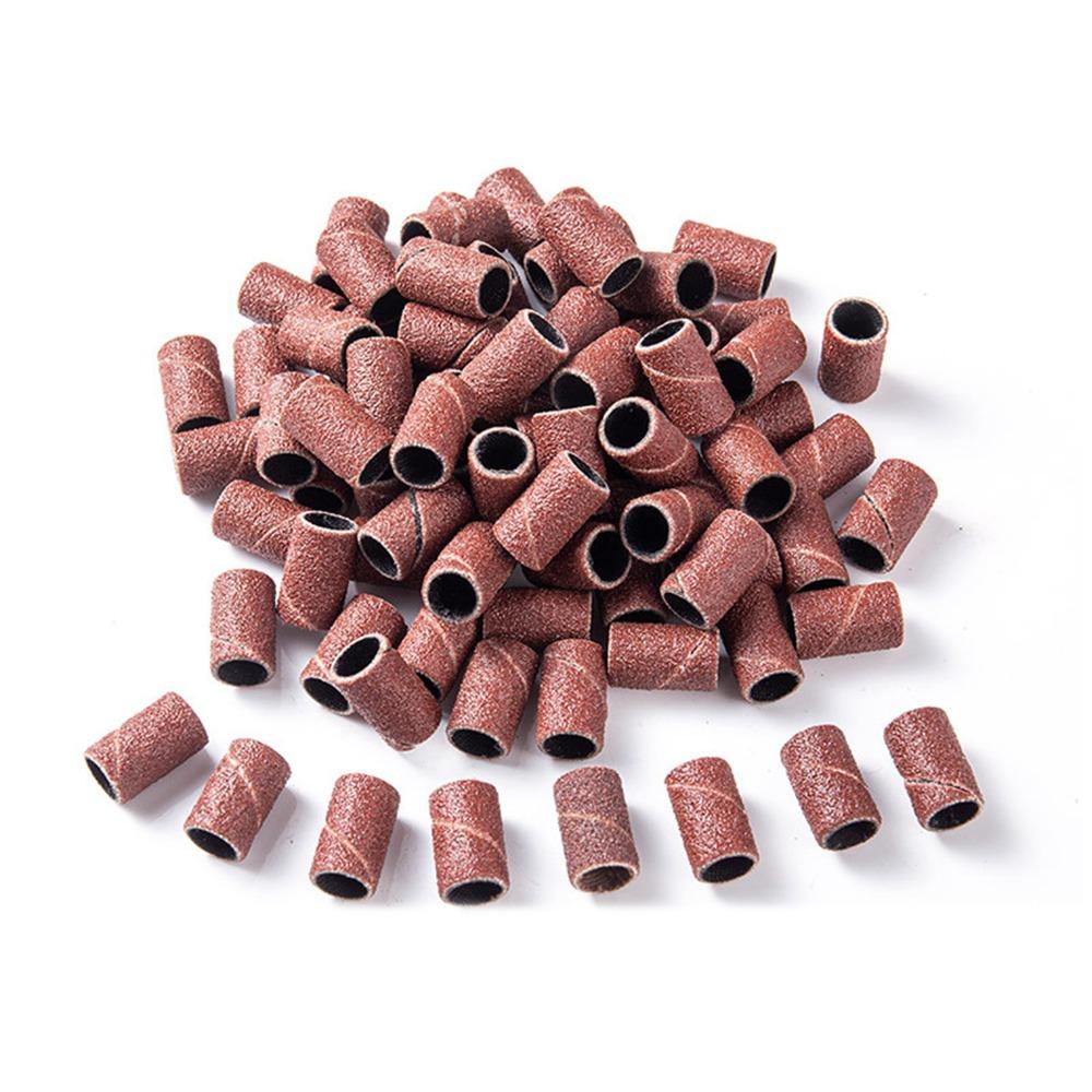 301pcs 3/32" Mandrel Bit Sanding Bands Professional Sanding Bands Kit  For Cuticle Trimming