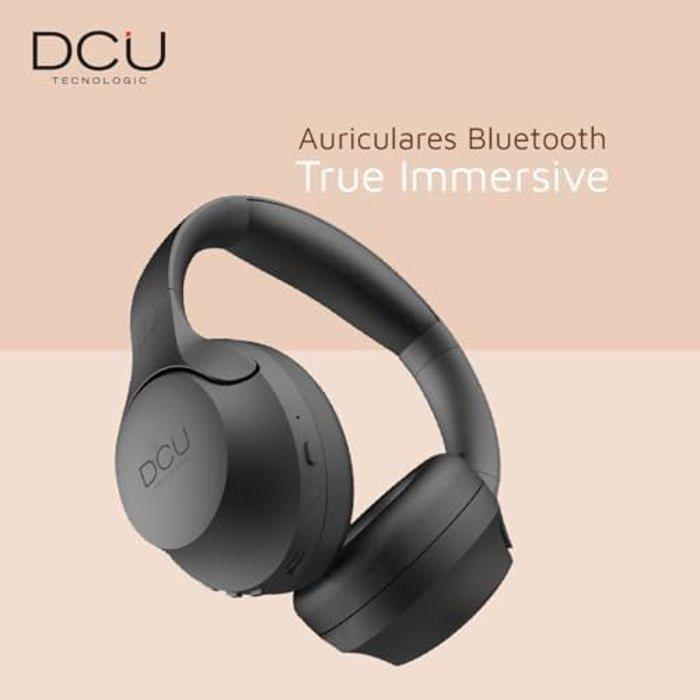 Bluetooth-ørepropper - DCU TECNOLOGIC - Trådløs modell - USB-C-lading - Støyreduksjon 15-20dB - Svart