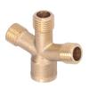 Divisor de Mangueira Cruzada Mangueira de Jardim Rosca M14 4?Conexões de Tubo Conector em Y para Pulverização Agrícola