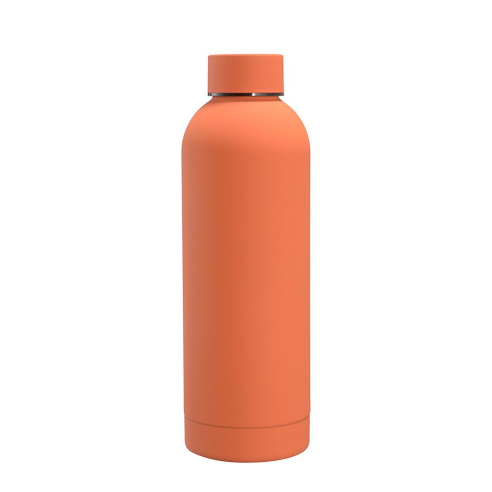 500ml Thermos Cup Small Mouth Water Bottle Stainless Steel Heat Retention 6-12H Portable Car Mug for Office Travel Outdoor Gym