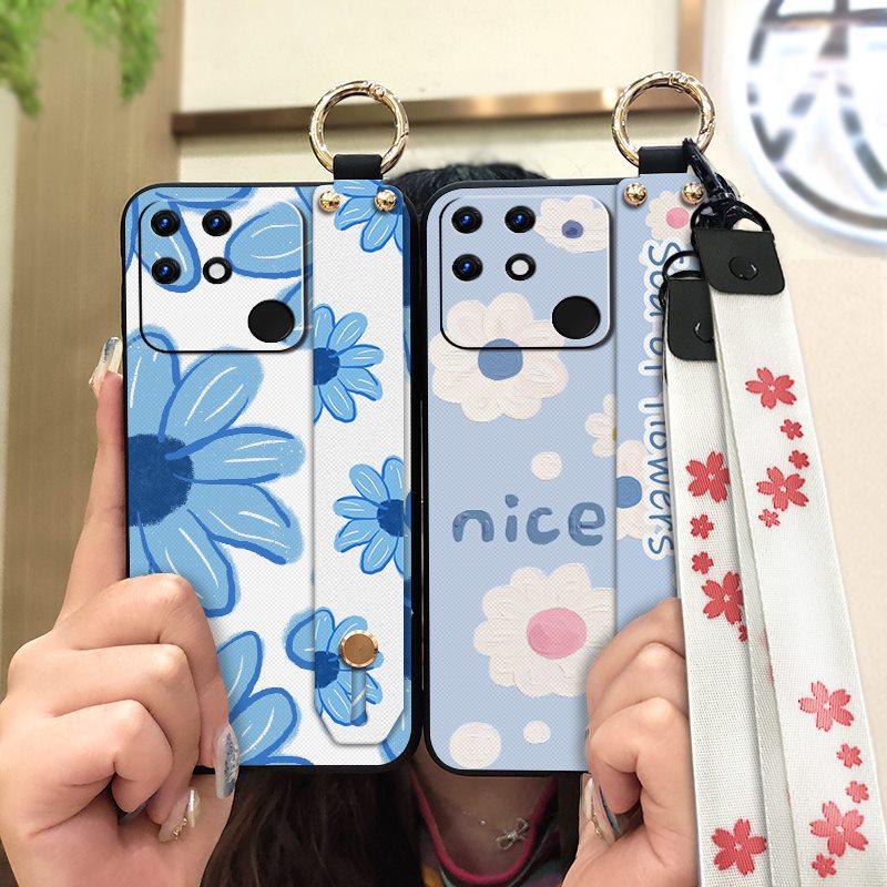 Ring Shockproof Phone Case For OPPO Realme Narzo 50A Back Cover Protective Dirt-resistant Anti-knock Soft case Anti-dust