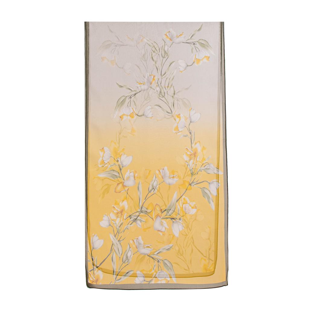 Mulberry Silk Scarf Women's Shawl Dual-use Spring Summer New Style Fashionable High-end Printed External Wear
