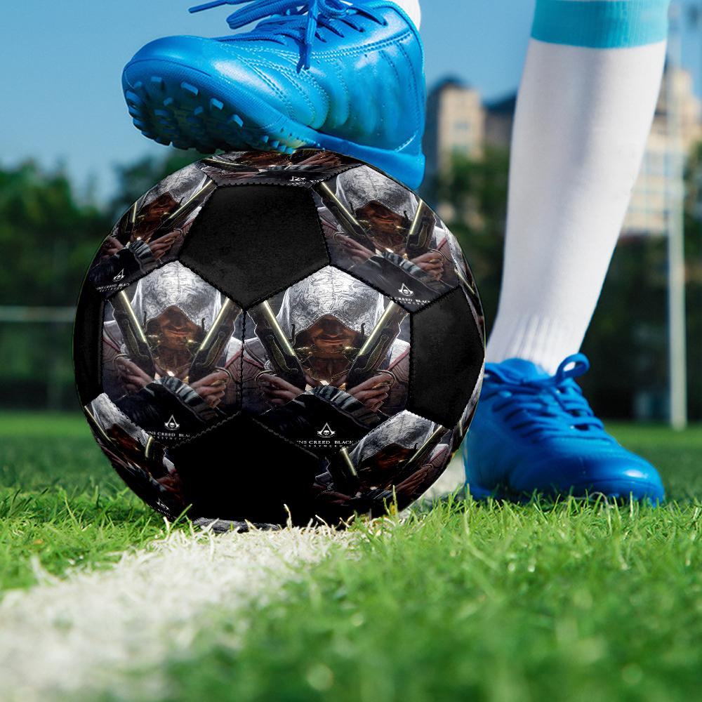 Assassin's Creed Theme Size 5 Soccer Ball, Suitable for Both Indoor and Outdoor Matches, a Gift Suitable for Everyone.