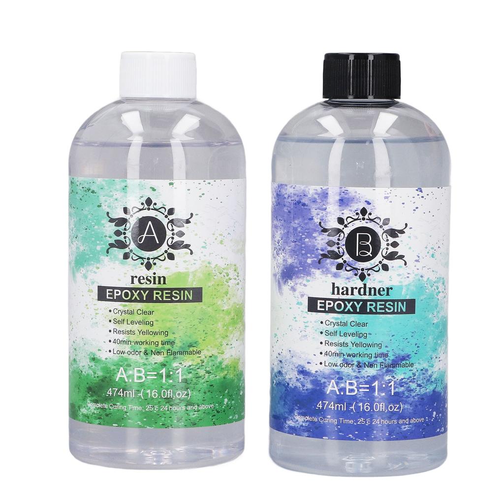 Epoxy Resin AB Glue High Transparency Yellowing Resistance Casting Adhesive for Welding DIY Coating