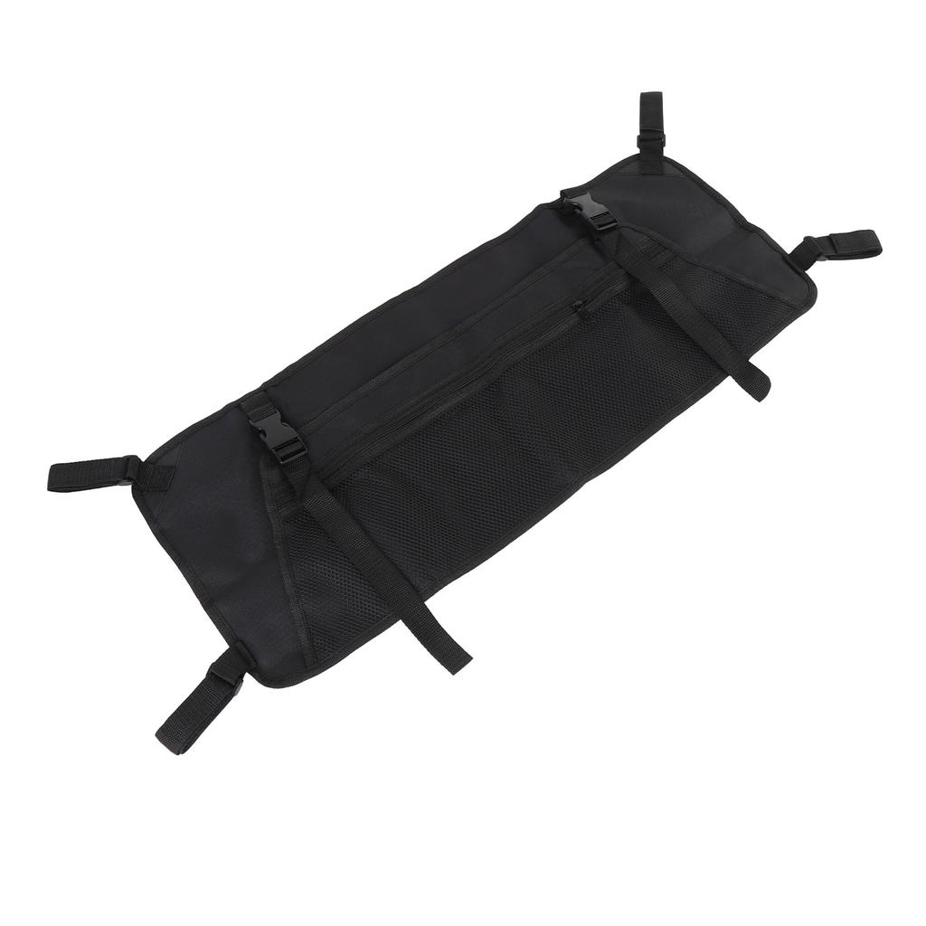 Bollerwagen Gepäcknetz Abnehmbar Mehrere Taschen Wasserdichtes Oxford-Gewebe Faltbare Bollerwagen Seitentasche