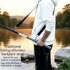 Multipurpose Fishing Rod Carry Strap Adjustable Length Fishing Poles Holder Strap Shoulder Belt Travel Tackle Carriers