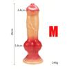 Realistic Huge Dog Dildo Anal Plug With Suction Cup Silicone Big Butt Plug Prostate Massager Adult Sex Toys for Men Women sextoy