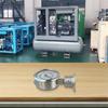 1pc 0-0.4MPa Manometer YTP60 Sanitary Diaphragm Pressure Gauge 50.5mm OD Tri Clamp Membrane Pressure Gauge Diaphragm Gauge