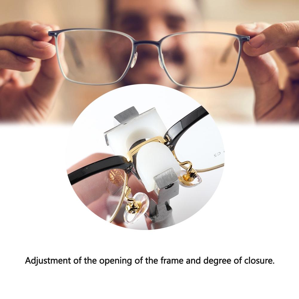 Optical Eyeglasses Frame Adjusting Pliers Nylon End Eye Glasses Repair Tool