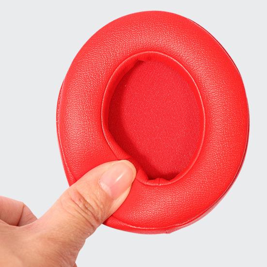 Ohrhörer-Ärmel, weicher, schützender Hautaffinitäts-Kopfhörer-Kunstleder-Schwamm-Ohrenschützer für Beats-Studio 2.0 3.0