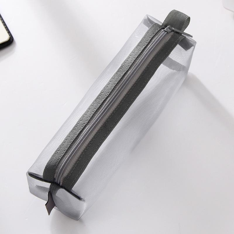 Netz-Federmäppchen Transparent Stifteetui Niedlich Einfach Ästhetische Tasche Organizer Büro Schulbedarf Für Schüler Schreibwaren