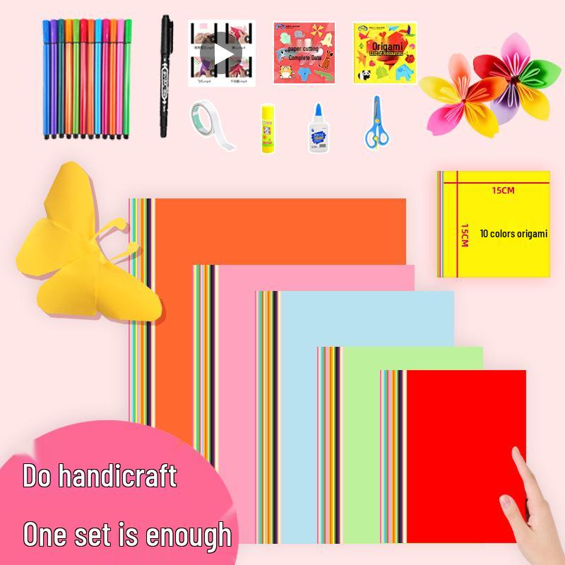 A4 Buntes Kartonpapier: Dickes Bastelpapier für DIY & Kindergarten-Bastelprojekte