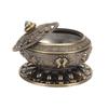2pcs Zinc Alloy Incense Cone Holder Bronze Lotus Incense Bowl Metal Incense Burner  For Tea Ceremony