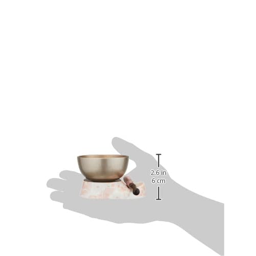 Sunmany Mini Orin Set, Authentic Arita Ware, 2.5 Inches, Made In Japan, Buddhist Altar Rin, Modern Buddhist Altar Accessories, Small and Cute, Bell So