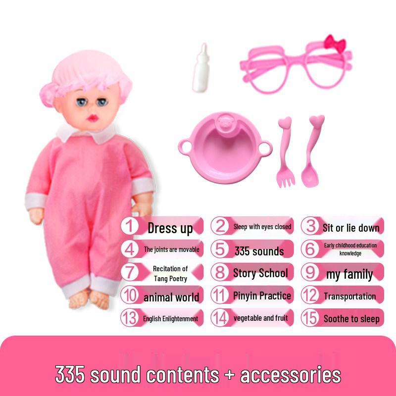 Dollhouse Stroller: Pretend Play Toy for Children