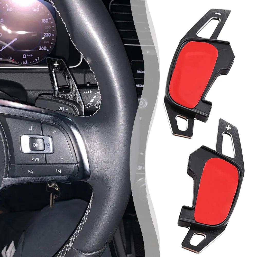 2Pcs Auto Steering Wheel Shift Paddle Shifter Extended Accessories for VW GOLF GTI R GTD GTE MK7 7 2013 - 2018 (not for Golf 7)