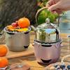 Metal Camping Charcoal Stove Household Tea Stove BBQ Tool Barbecue Grill  Travel