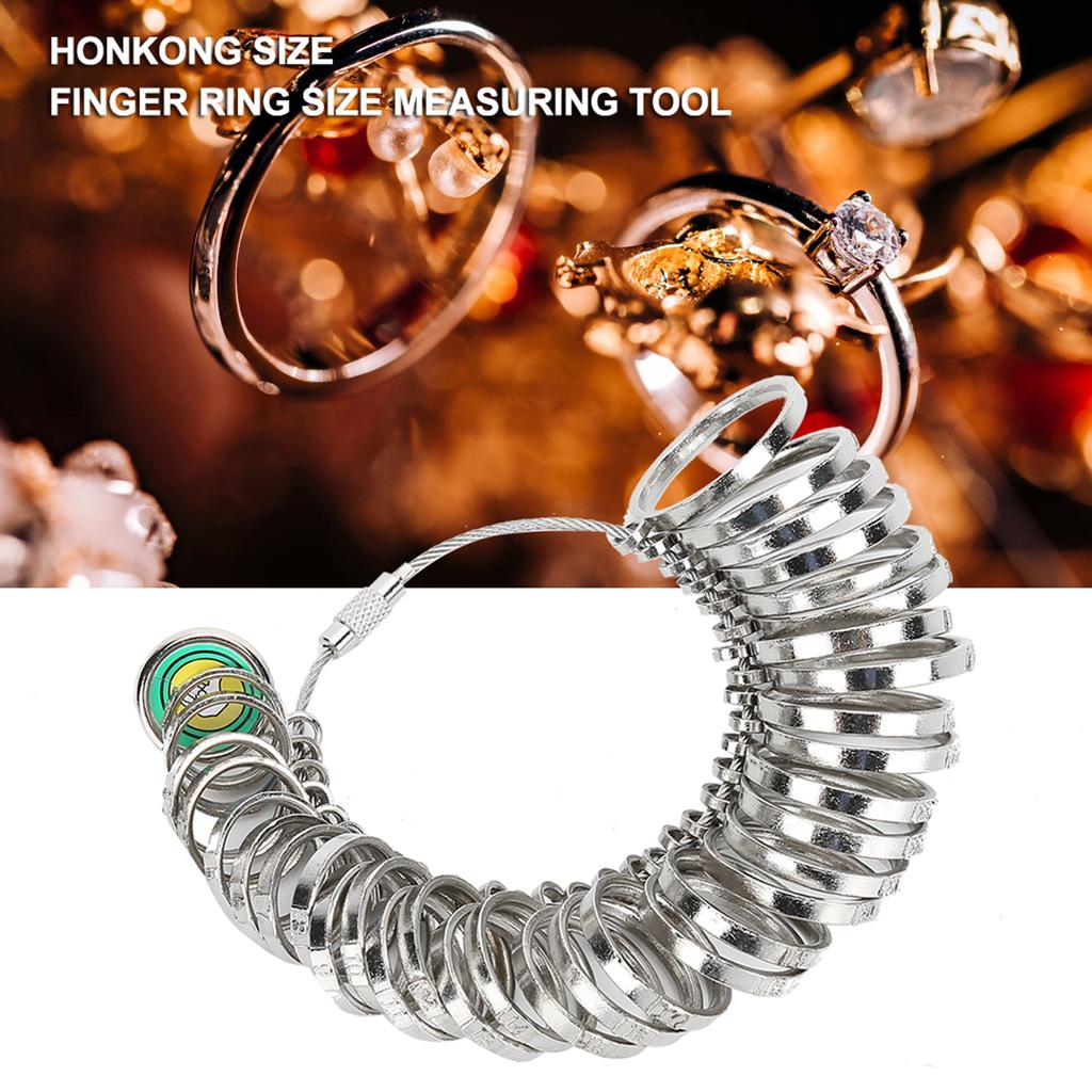 Ring Sizes Ring Measuring Tool Jewelry Ring Gauge Jewelry Tool Honkong Size