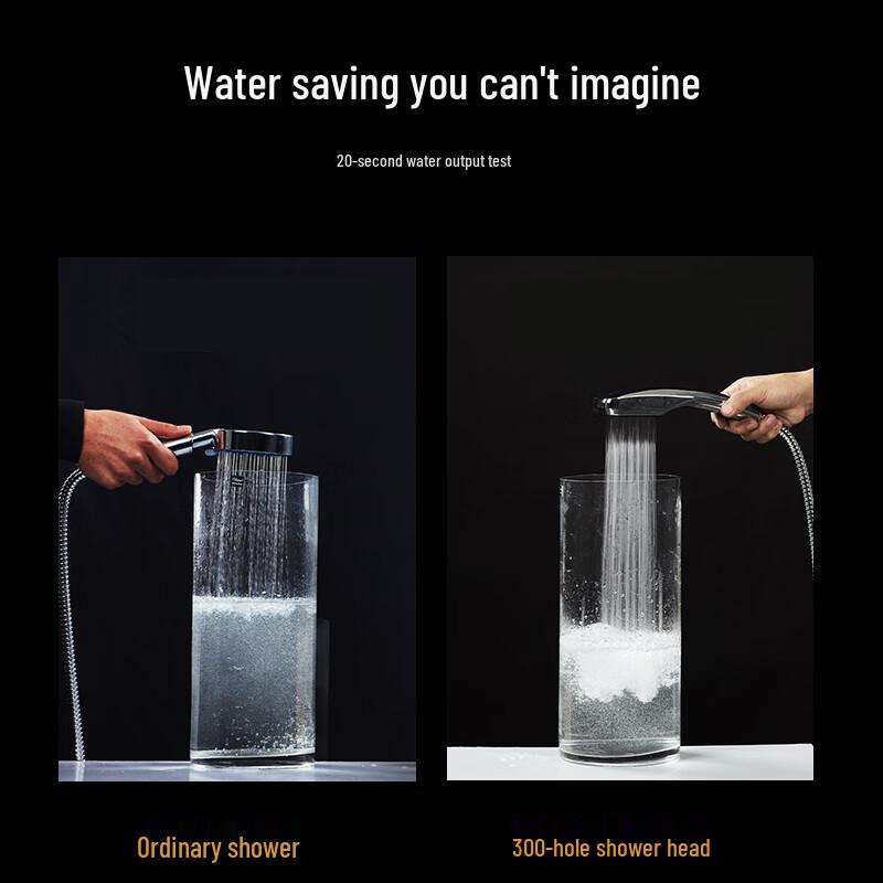 ZISIZ High-Pressure Handheld Shower Head