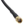 Antena Direcional UHF 433MHz 6dBi Apresentando Conector Macho SMA e Cabo RG58 de 3 Metros para Força de Sinal Externa