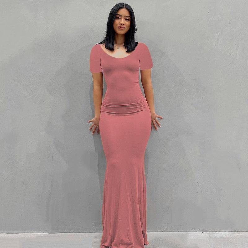 New European and American Fashion Avant-garde Kardashian Skims Casual Slim Suspender Dress Women
