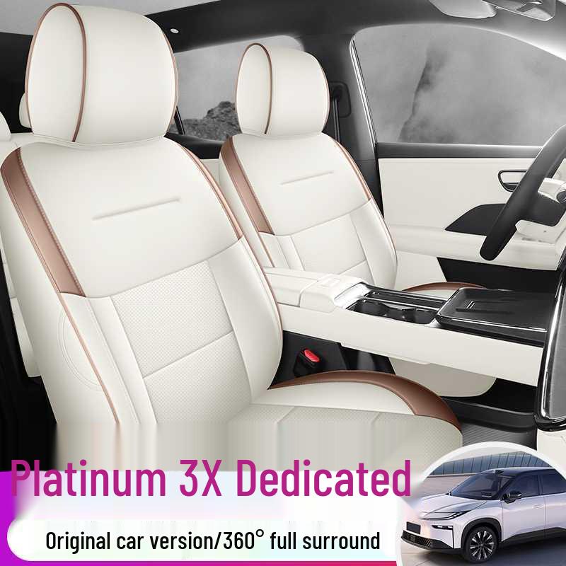 GAC Toyota IZOA 3x Leather Seat Covers: Full Coverage, Four Seasons