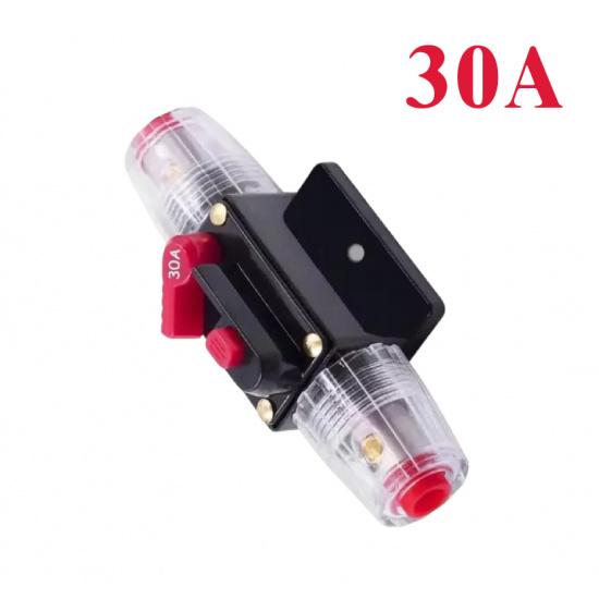 Car Audio System Waterproof Marine Circuit Breaker Reset Fuse 12V- 48V DC 40A 60A Reset 20A To 300A Circuit Breaker 6
