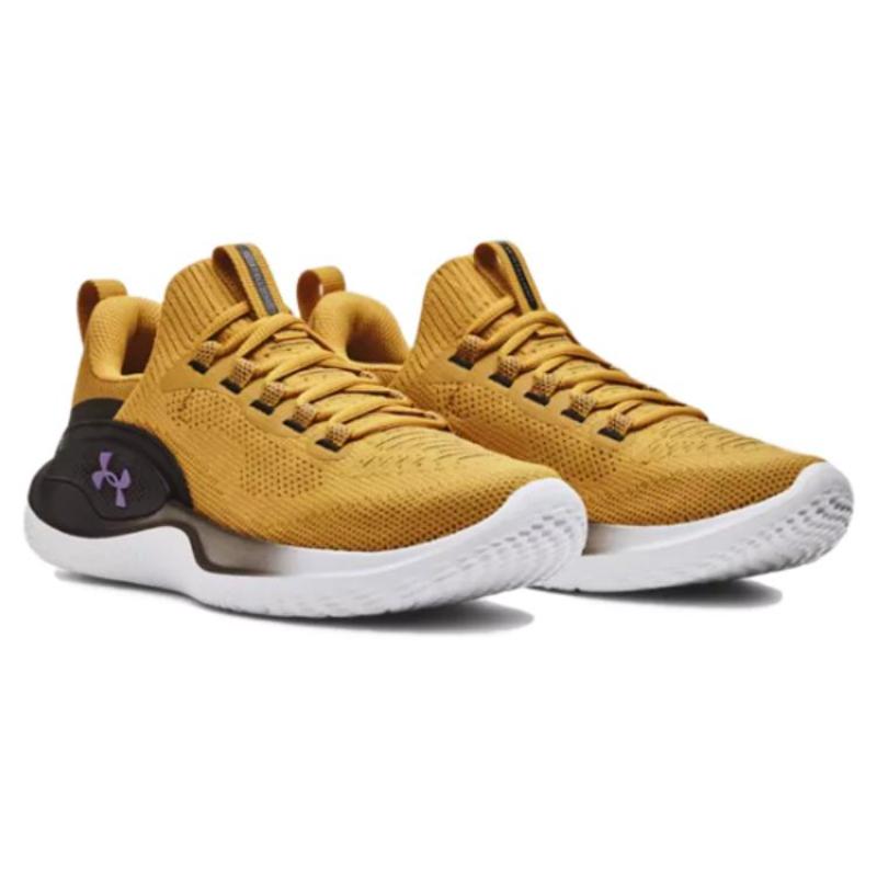 Under Armour Flow Dynamic 'Gilded Yellow' Sneakers 3026106-700