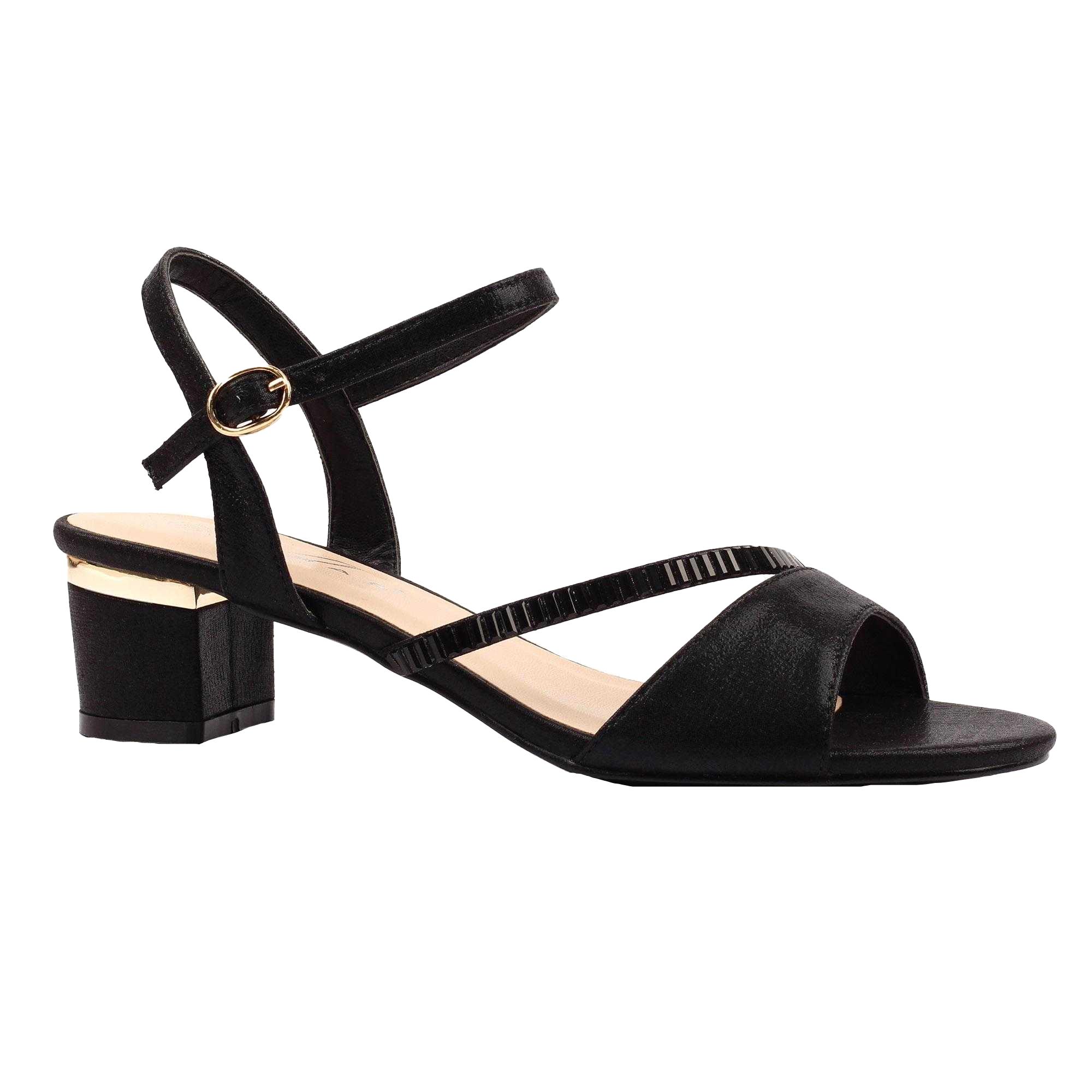 Lunar Dames Jen Blokhak Sandalen 5 UK zwart