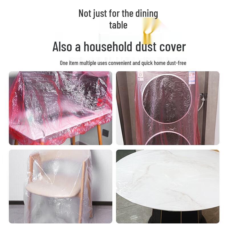 Verdickte Einweg-Elastiktischdecken (8er-Packung)