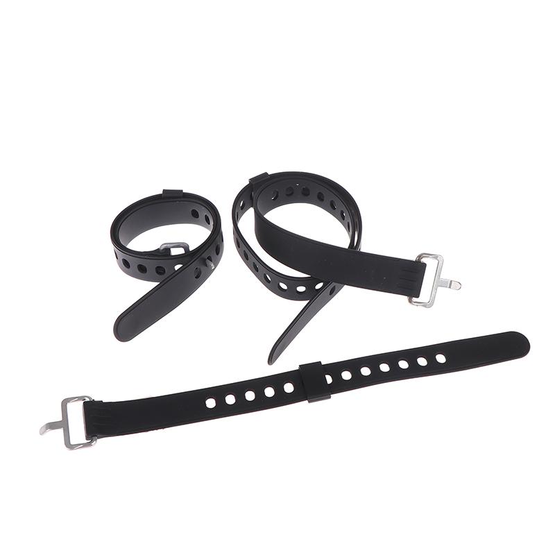 Travel Compact Tied Belt Durable Silicone Fixed Cargo Tie Down Luggage Lash Belt Strap Camping Hiking Cargo Storage Belt Buckle