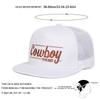 Unisex Cowboy Letter Embroidery Hip-Hop Net Hats Spring Summer Outdoor Adjustable Casual Baseball Caps Sunscreen Hat Sports Cap