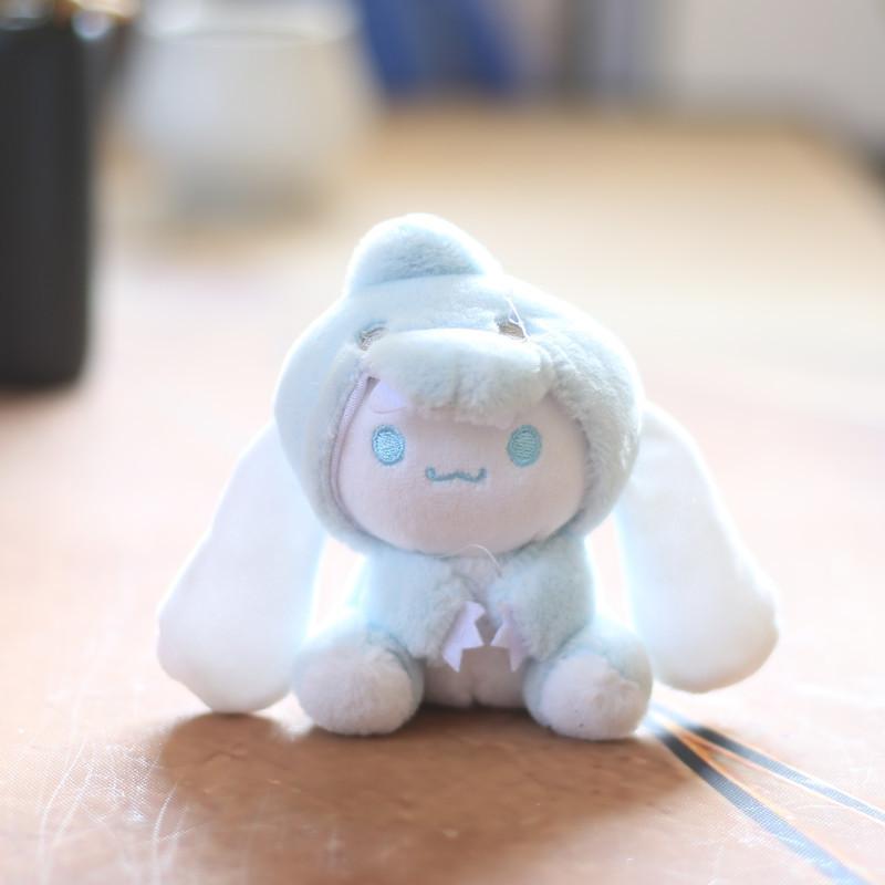 Adorable Kuromi Plush Keychain Cinnamoroll Pompompurin Melody Bag Accessory Cinnamon Dog
