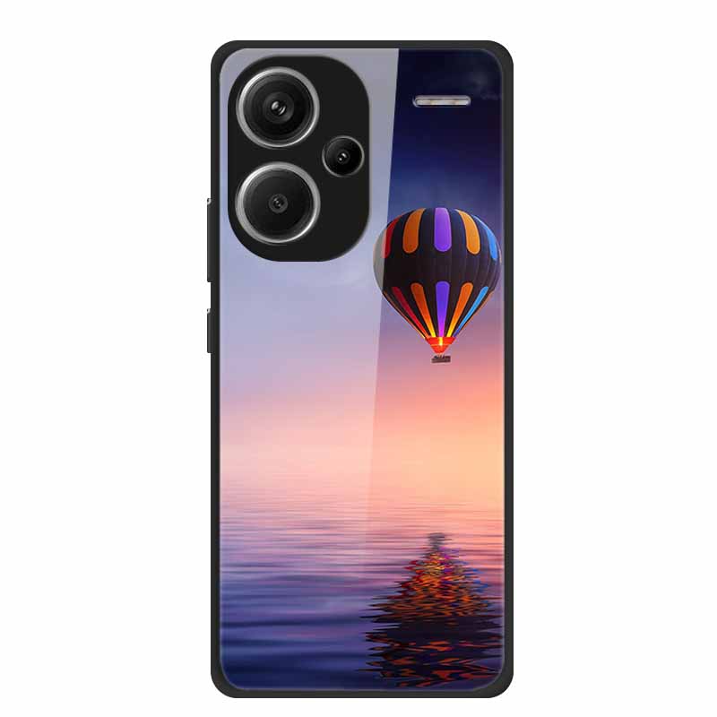 For Redmi Note 13 Pro Plus 5G Case Tempered Glass Hard Back Covers for Redmi Note 13 Pro 5G  Note 13 Pro+  13 Luxury Cover Coque