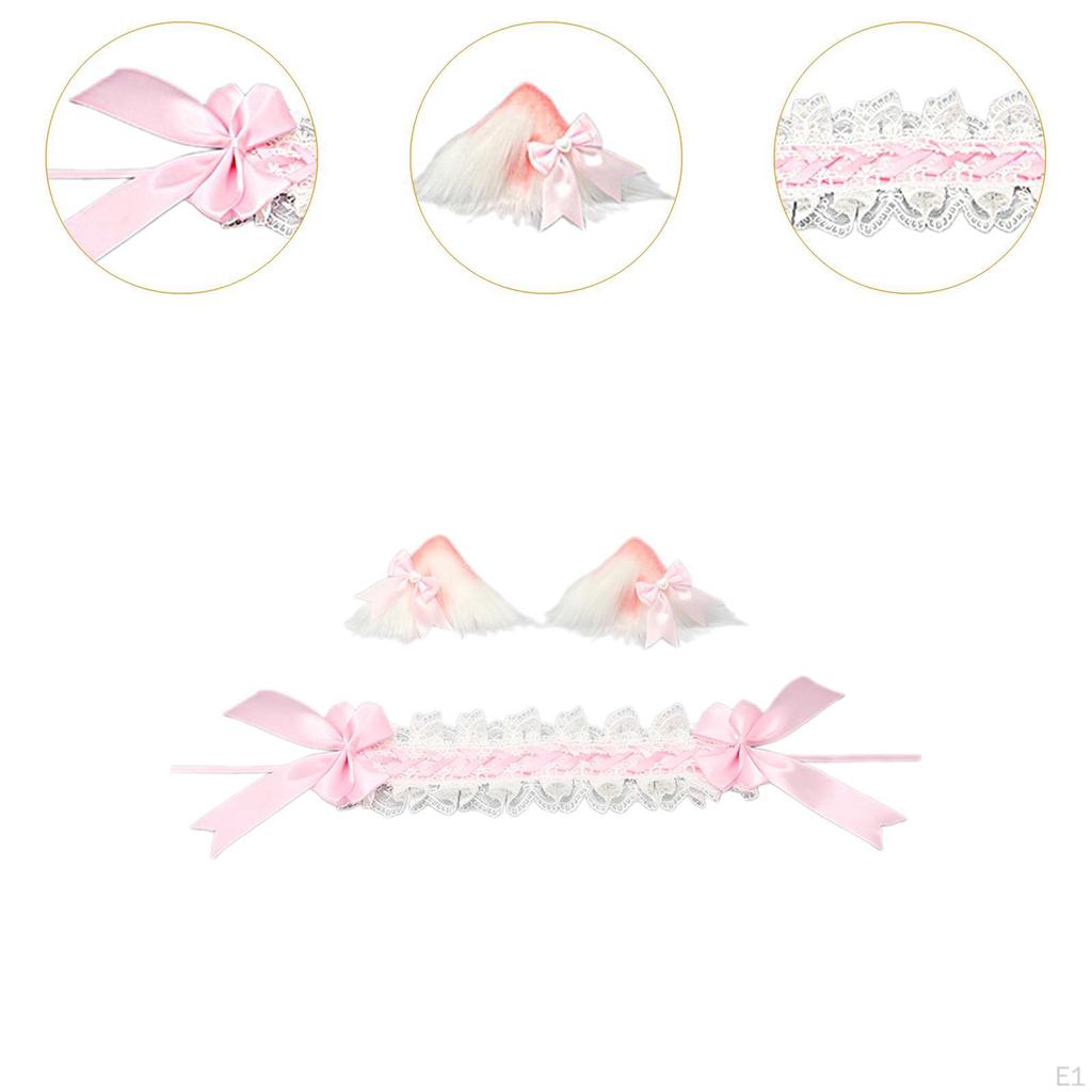 Lolita Hair Accessories Cat Ear Clips for Party Favors Birthday