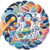 50 Cartoon Hand-drawn Planet Graffiti Stickers Personalized Decorative Guitar Notebook Suitcase DIY Waterproof Stickers