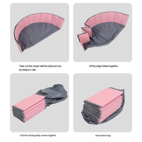 Play Ball Pool Foldable Double Layer Multipurpose Oxford Cloth Easy To Storage Children Indoor Playpen Indoor Use