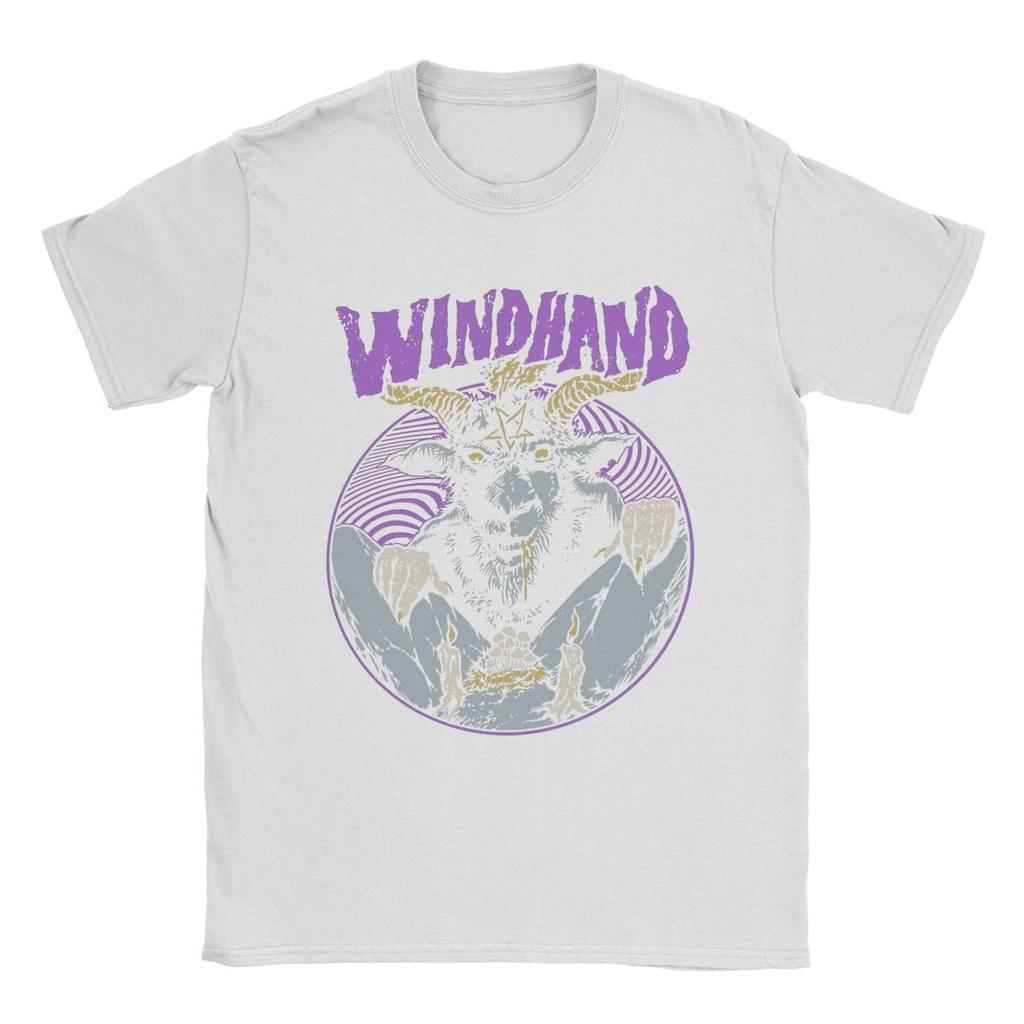 Humor Windhand T-Shirts Men Round Collar 100% Cotton T Shirts Short Sleeve Tee Shirt Birthday Present Clothes