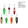 1/7Pcs Halloween Mini Keychain 3D Printed Mini Cup Keychain Pendant Spooky Halloween Chapstick Holder Portable Storage Box